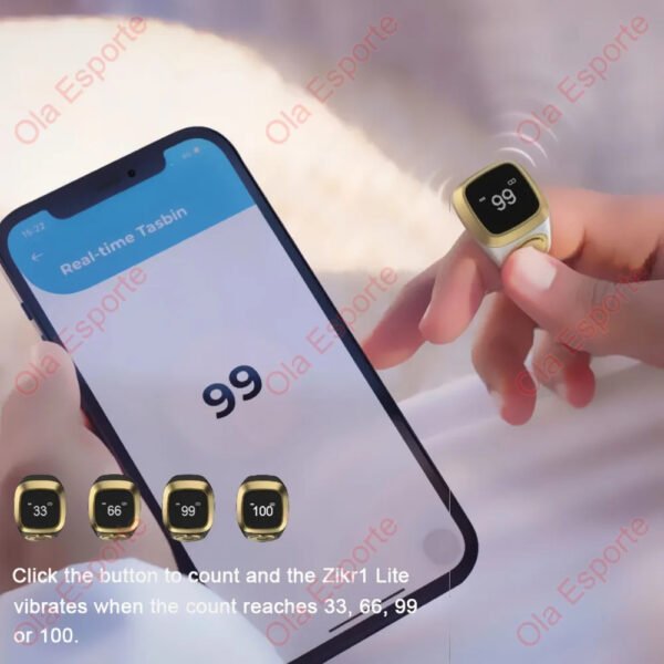 ⁦خاتم عداد ذكي للتسبيح⁩ - الصورة ⁦4⁩