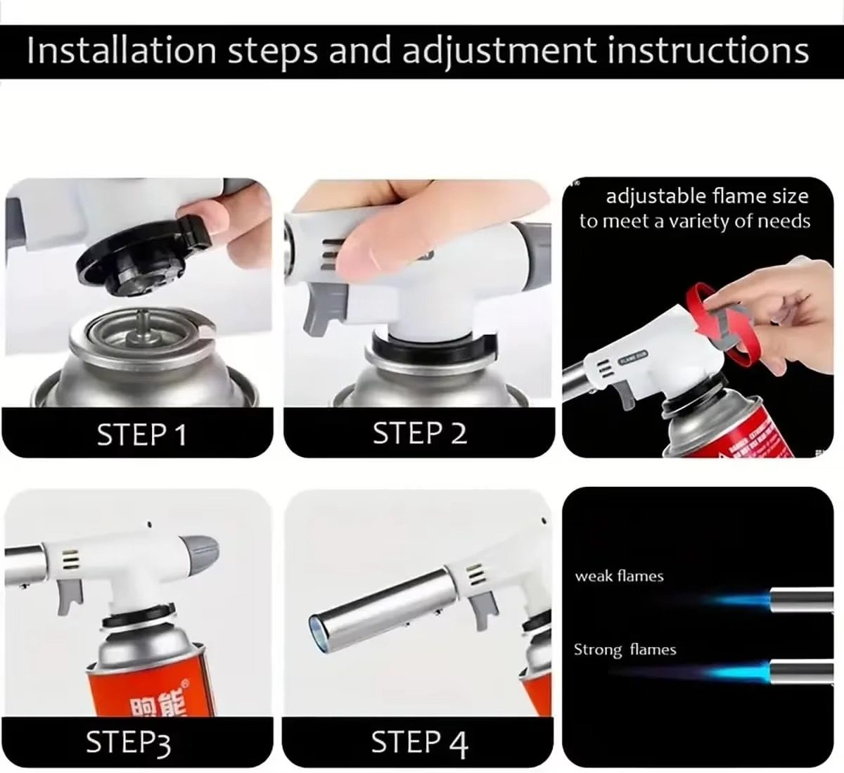 موقد غاز في الهواء الطلق للتخييم 2 موقد غاز في الهواء الطلق للتخييم - الصورة 2